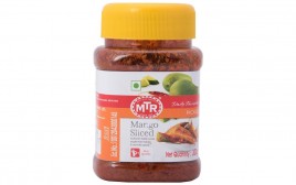 MTR Mango Sliced Pickles  Plastic Bottle  300 grams